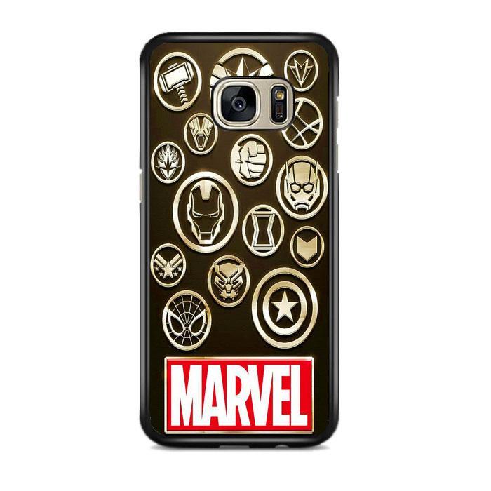 Logo Emblem Marvel Characters Samsung Galaxy S7 EDGE Case
