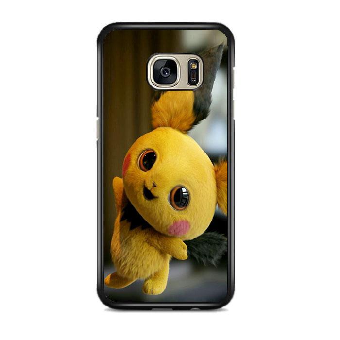 Pikachu Movie Poster Samsung Galaxy S7 EDGE Case
