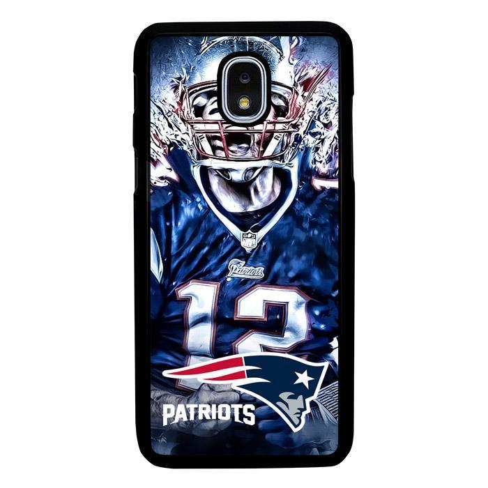 coque custodia cover fundas hoesjes j3 J5 J6 s20 s10 s9 s8 s7 s6 s5 plus edge B31776 Patriots FF0180 Samsung Galaxy J3 2018, J3V J3 V 3rd Gen,Express Prime 3, J3 Star, J3 Achieve, Amp Prime 3 Case