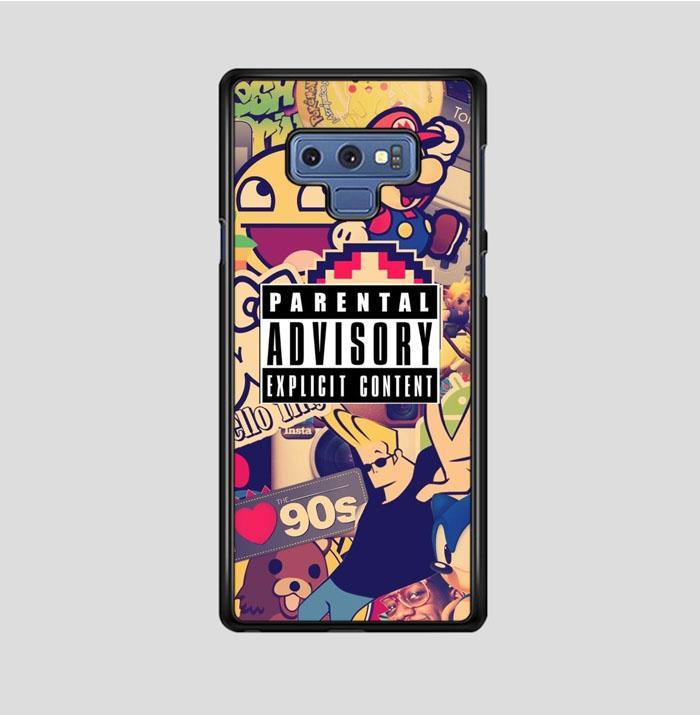 coque custodia cover fundas hoesjes j3 J5 J6 s20 s10 s9 s8 s7 s6 s5 plus edge B31660 Parental Advisory FF0186 Samsung Galaxy Note 9 Case