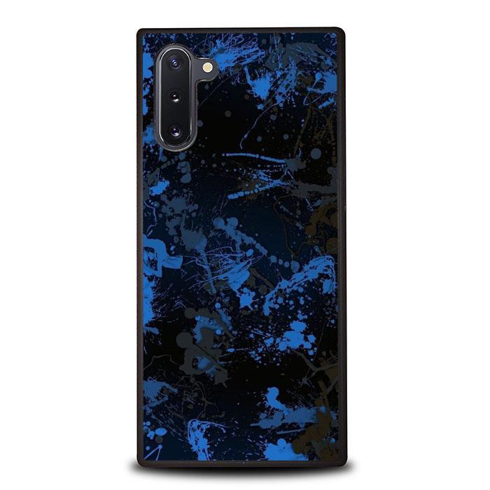 coque custodia cover fundas hoesjes j3 J5 J6 s20 s10 s9 s8 s7 s6 s5 plus edge B13066 Blue Abstract FF5006 Samsung Galaxy Note 10 Case