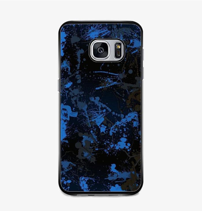 coque custodia cover fundas hoesjes j3 J5 J6 s20 s10 s9 s8 s7 s6 s5 plus edge B13069 Blue Abstract FF5006 Samsung Galaxy S7 Case