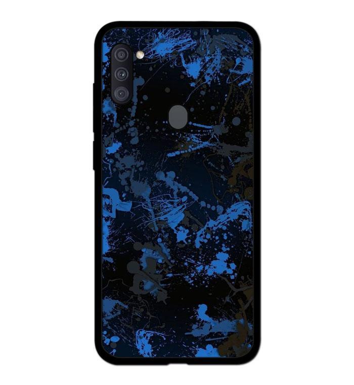 coque custodia cover fundas hoesjes j3 J5 J6 s20 s10 s9 s8 s7 s6 s5 plus edge B13065 Blue Abstract FF5006 Samsung Galaxy A11 Case