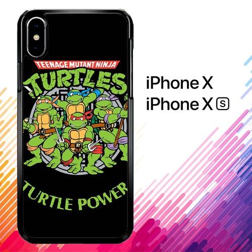 Teenage Mutant Ninja Turtles TMNT Heroes Cartoon F0230 coque iPhone X, XS