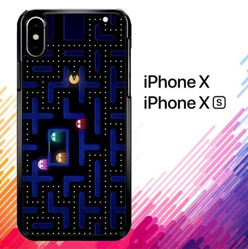 Pacman Game Z0602 coque iPhone X, XS