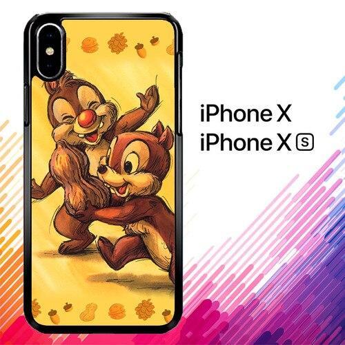 Chip n Dale Childhood Memories F0392 coque iPhone X, XS