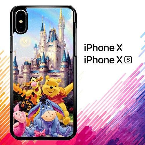 Winnie The Pooh disney Z0060 coque iPhone X, XS