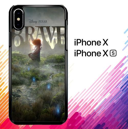 Brave Disney pixar Z0253 coque iPhone X, XS