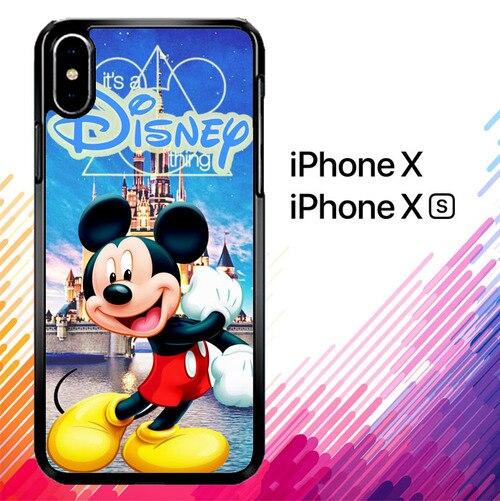 mickey mouse disney Z0548 coque iPhone X, XS