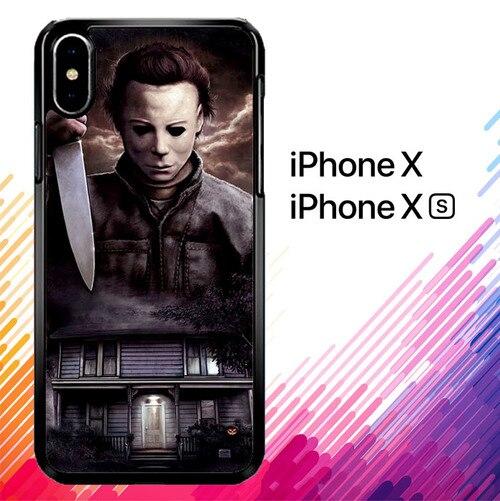 Michael Myers Halloween Z1319 coque iPhone X, XS
