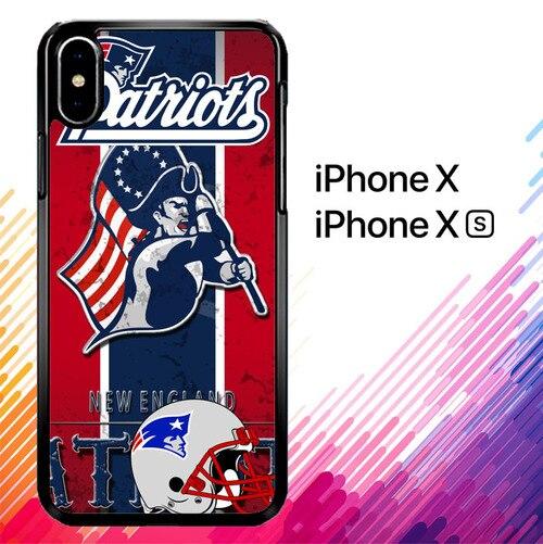 New England Patriots Z2997 coque iPhone X, XS