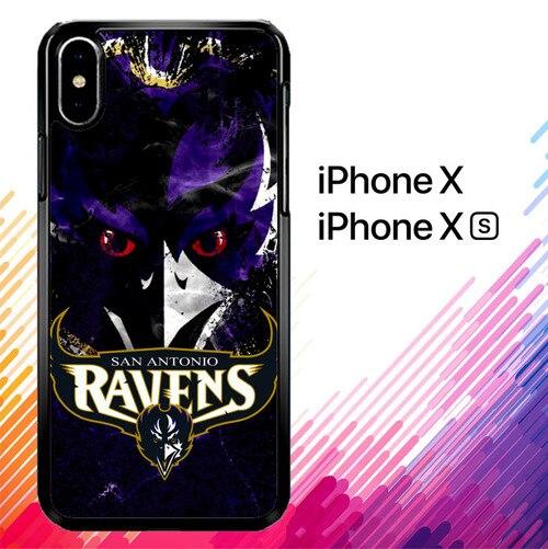 Baltimore Ravens Z2999 coque iPhone X, XS
