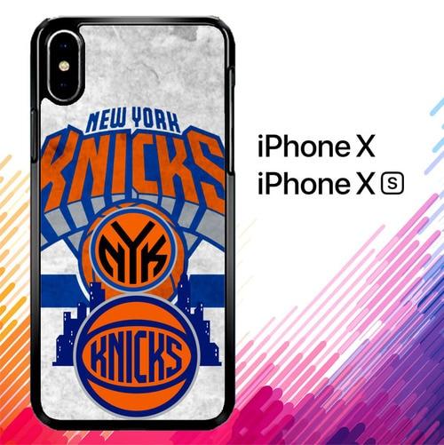 New York Knicks  logo Z3032 coque iPhone X, XS