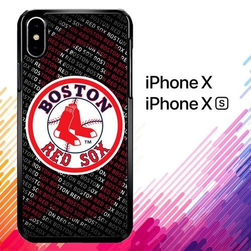 Boston Red Sox Z3120 coque iPhone X, XS