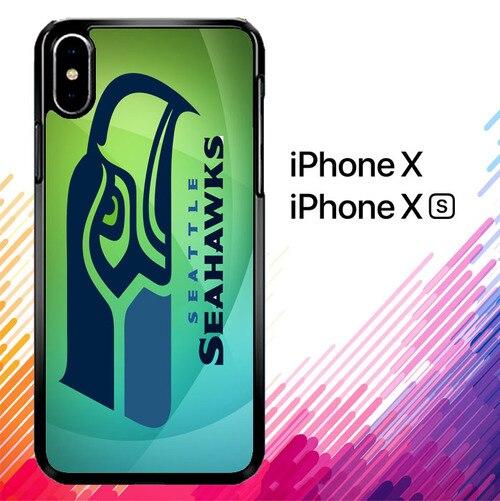 Seattle Seahawks Logo Z3149 coque iPhone X, XS