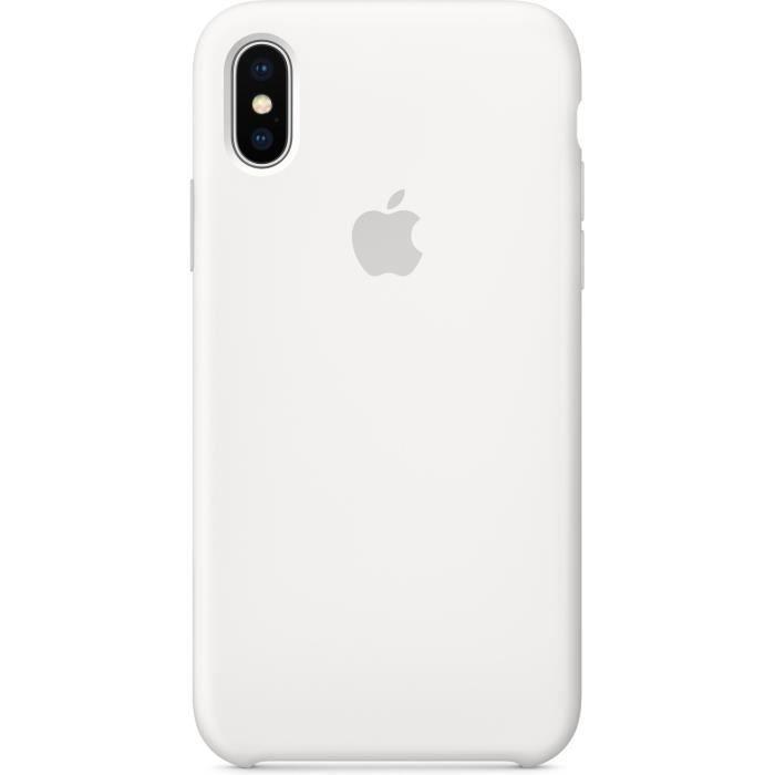 Moodie Coque de protection en silicone TPU pour iPhone XR Motif marbré  Blanc/noir/blanc