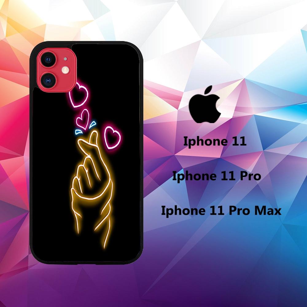 coque iphone 11 pro max case H0754 neon wallpaper 50sH6