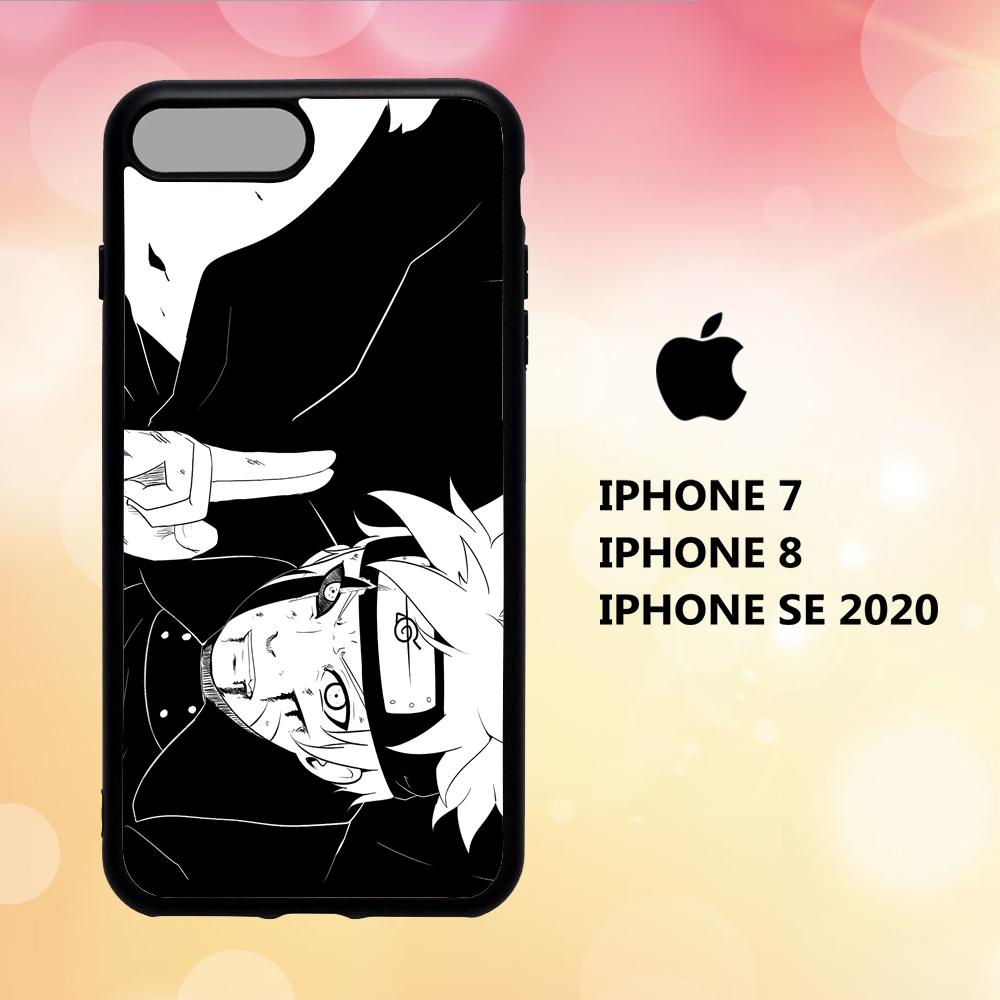 coque iphone 5 6 7 8 plus x xs xr case I9766 black and white anime wallpaper 31mT5
