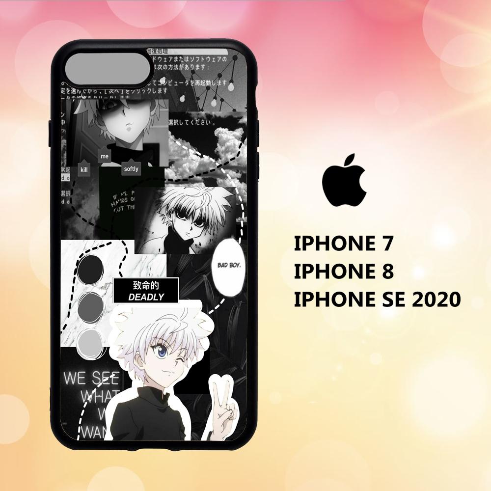 coque iphone 5 6 7 8 plus x xs xr case U5055 black and white anime wallpaper 31gX4