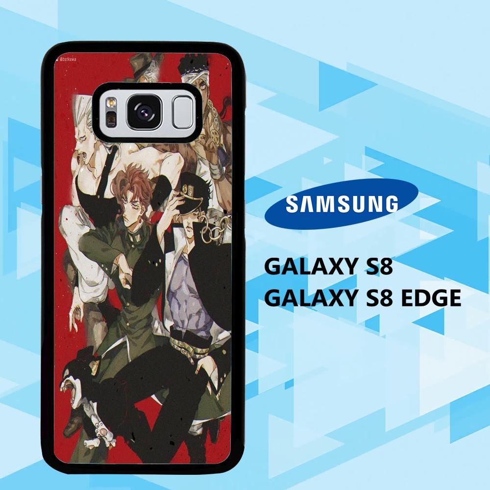 coque samsung galaxy S6 S7 S8 S9 S10 edge case D4155 jotaro kujo wallpaper 123yA9