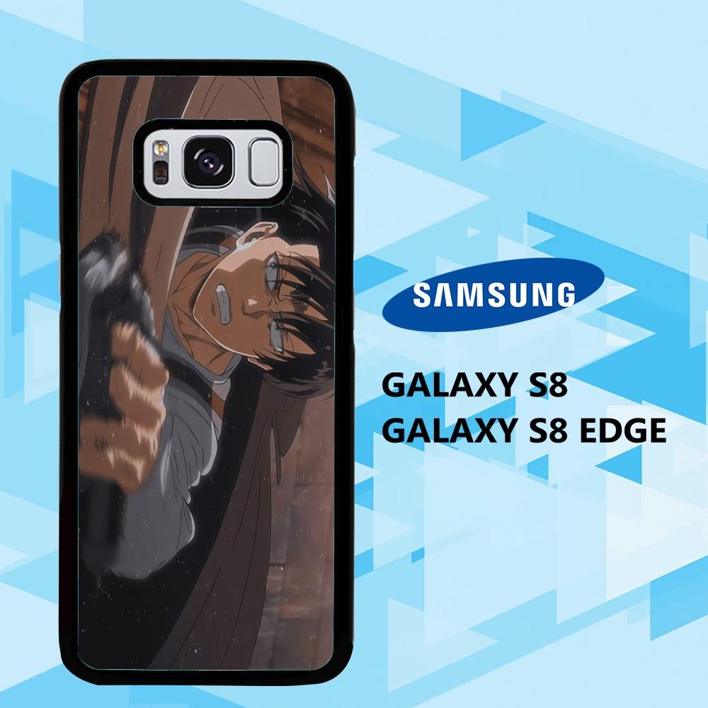 coque samsung galaxy S6 S7 S8 S9 S10 edge case J3646 levi ackerman wallpaper 140bH5
