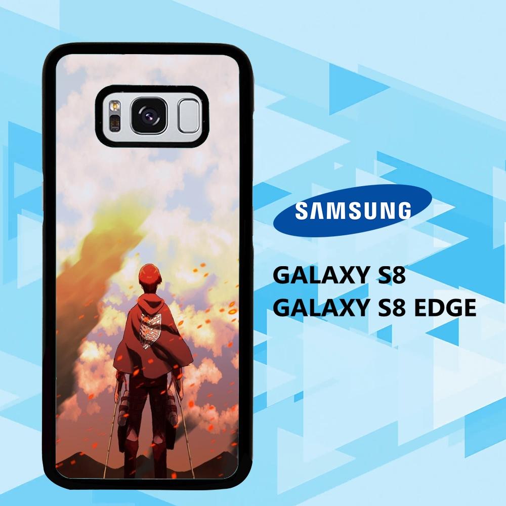 coque samsung galaxy S6 S7 S8 S9 S10 edge case J4468 levi ackerman wallpaper 140gP3