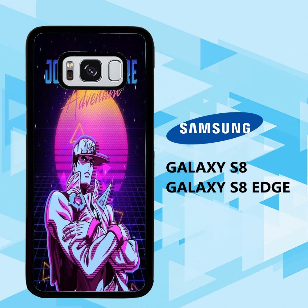 coque samsung galaxy S6 S7 S8 S9 S10 edge case J5984 jotaro wallpaper 124bC6