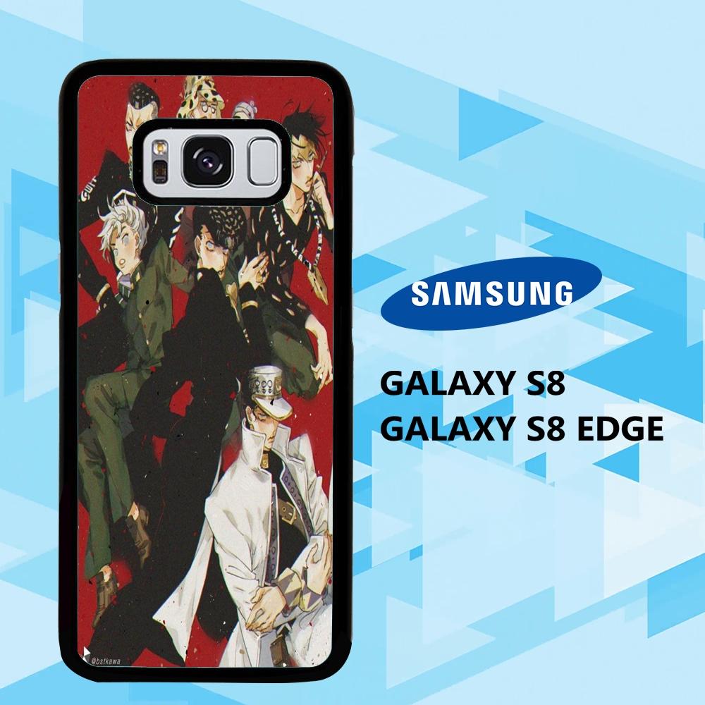 coque samsung galaxy S6 S7 S8 S9 S10 edge case N7095 jotaro kujo wallpaper 123wS5