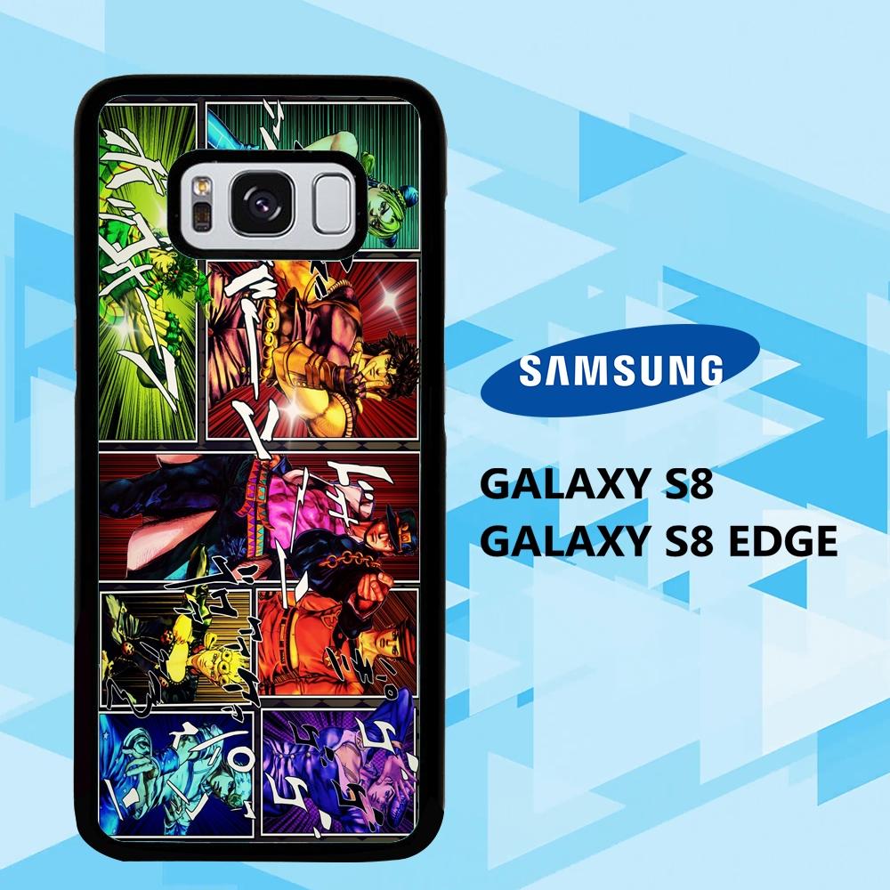 coque samsung galaxy S6 S7 S8 S9 S10 edge case R5866 jojo wallpaper phone 122xW6