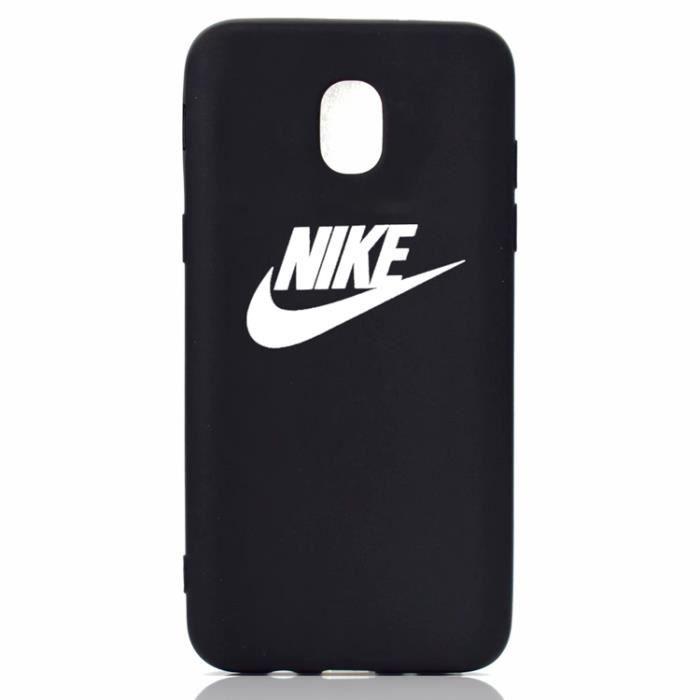 Coque Samsung Galaxy J3 2016 Nike Noir logo