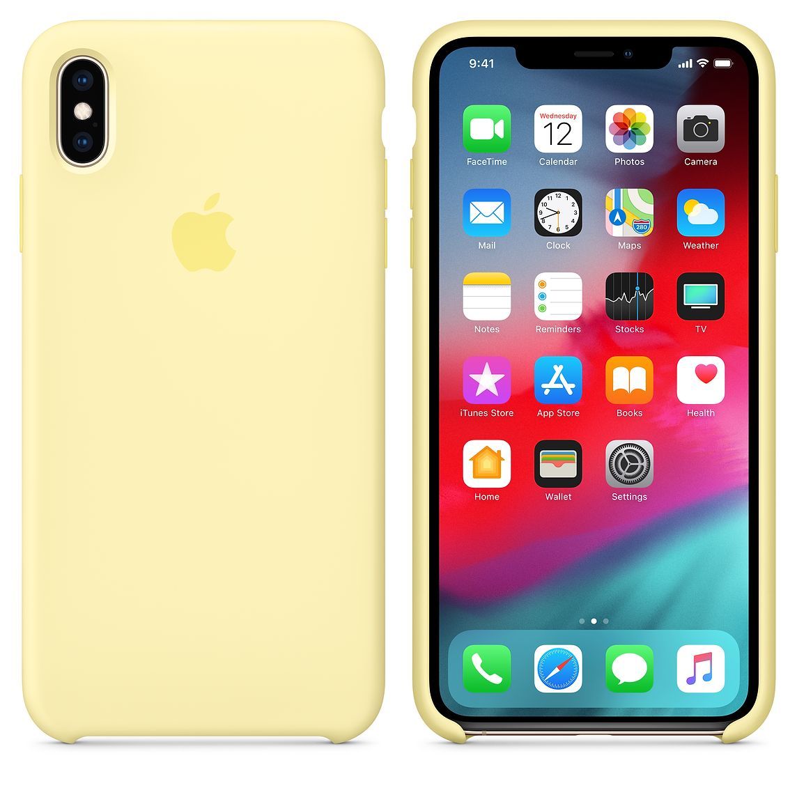 coque apple iphone xs max jaune