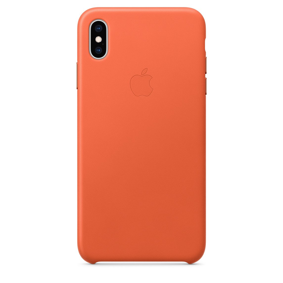 coque apple iphone xs max orange