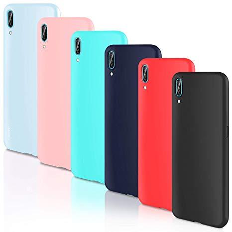 coque bleu de telephone huawei y6 2019