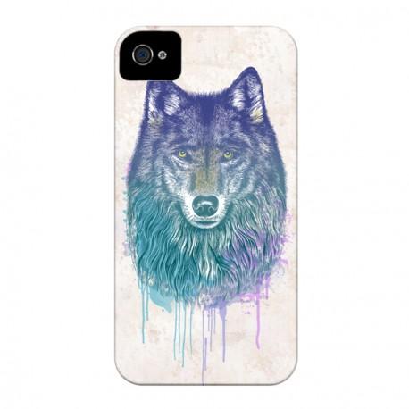 coque de iphone 4 loup