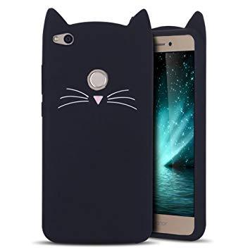 coque en silicone chat huawei p8 lite 2017