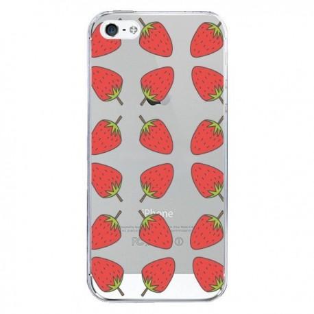 coque fraise iphone 5