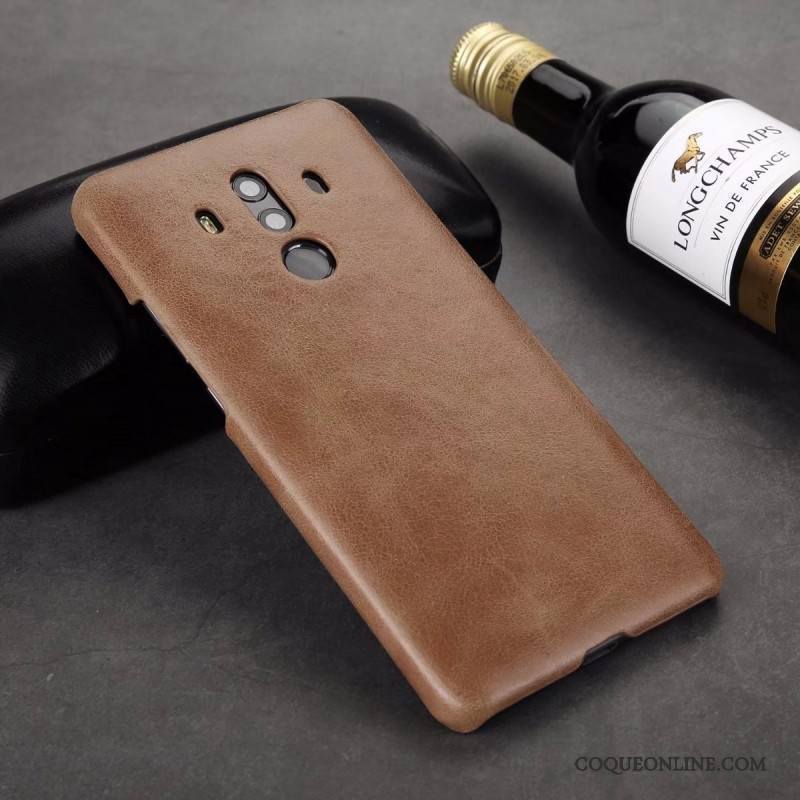 coque huawei mate 10 pro cuir