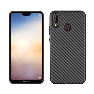 coque huawei p20 lite fibre de carbone