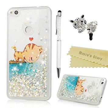 coque huawei p8 lite chat et poisson