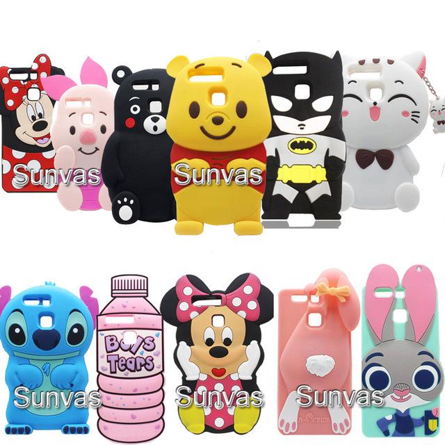 coque huawei p9 lite 3d animaux