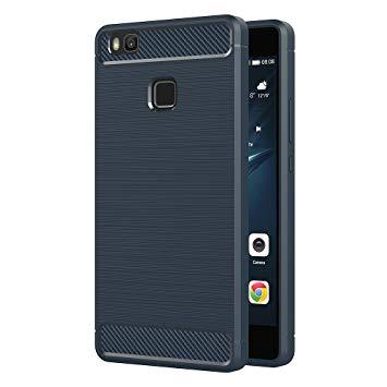 coque huawei p9 lite bleu silicone