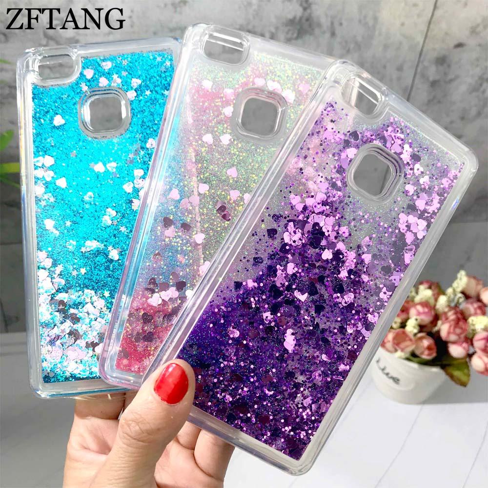 coque huawei p9 lite case silicon glitter cover