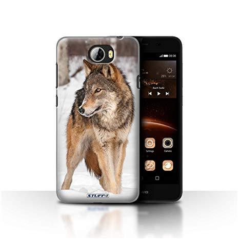 coque huawei y330 loup