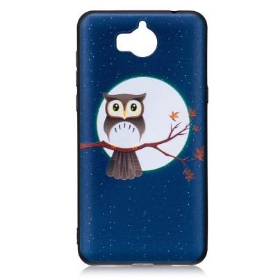 coque huawei y6 2017 hibou