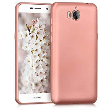 coque huawei y6 2017 or rose