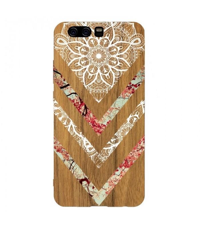 coque huawei y6 2018 bois