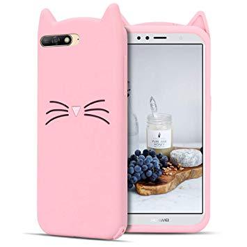 coque huawei y6 2018 rose