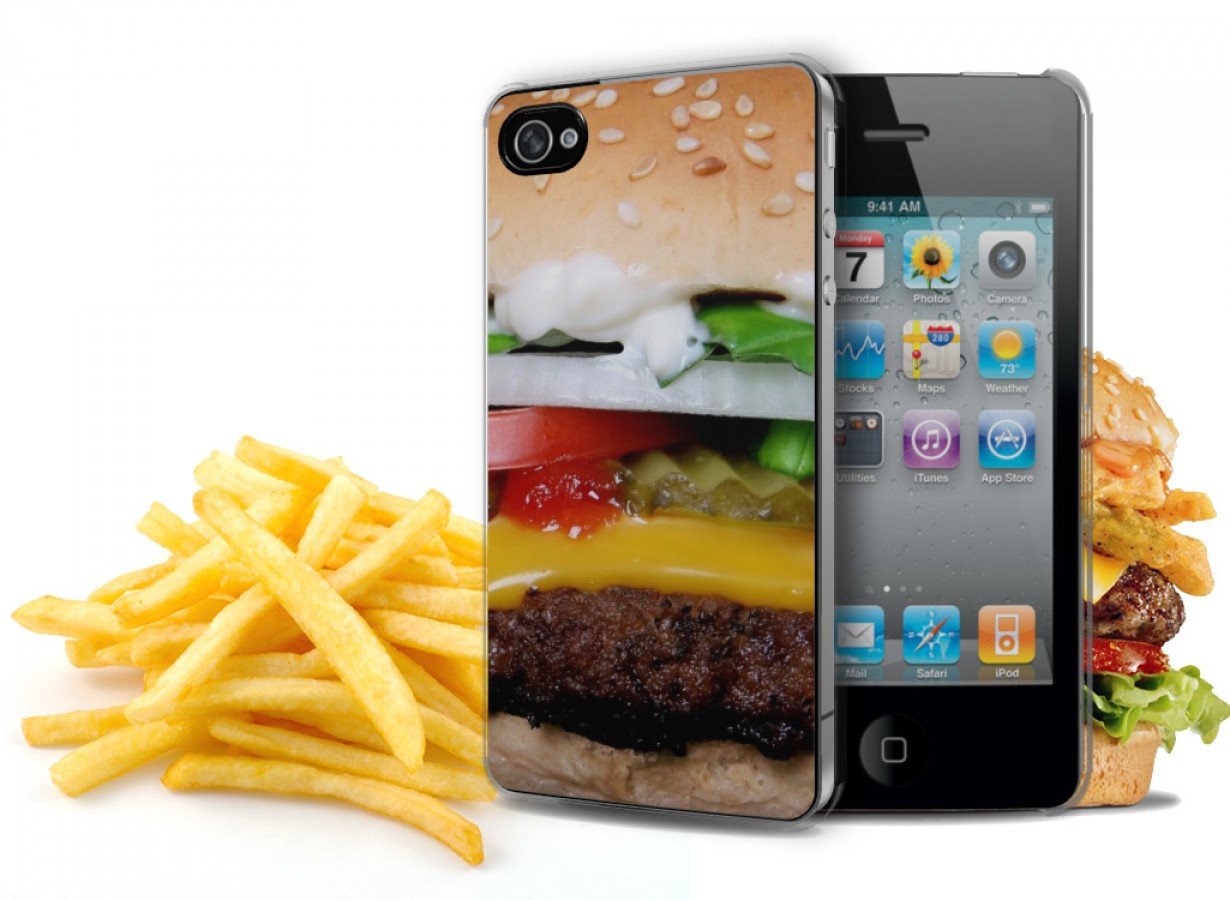 coque iphone 4 hamburger