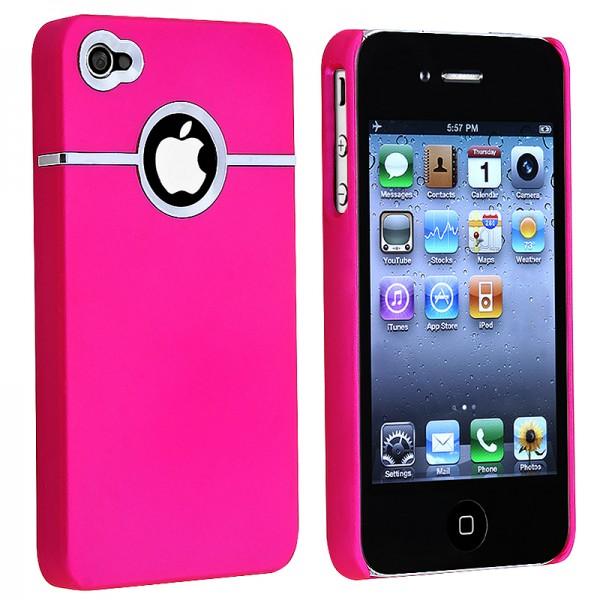 coque iphone 4 rose fushia