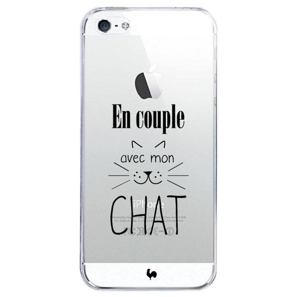 coque iphone 5 avec un chat